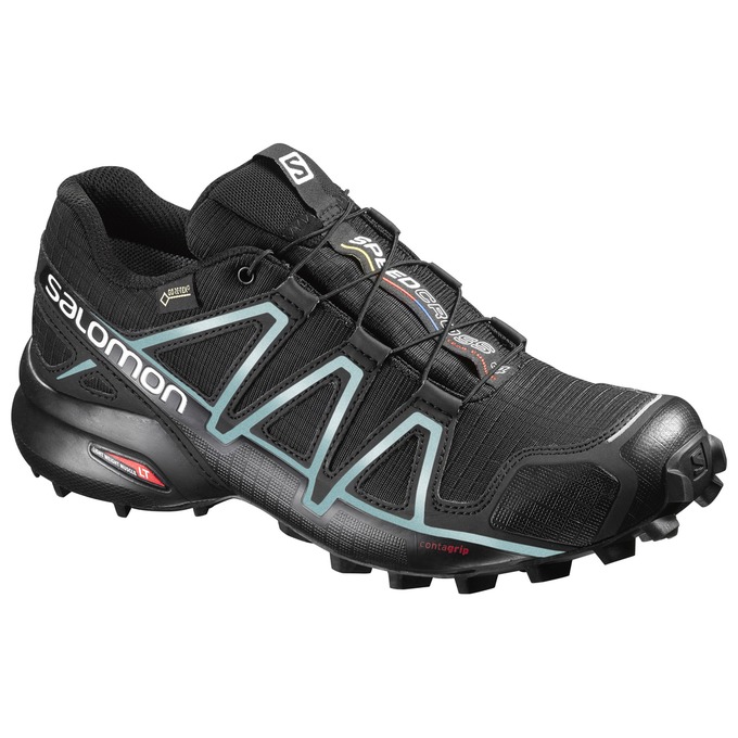 SALOMON SPEEDCROSS 4 GTX® W Philippines - Women's Trail Running Shoes - Black | 540371-VPB